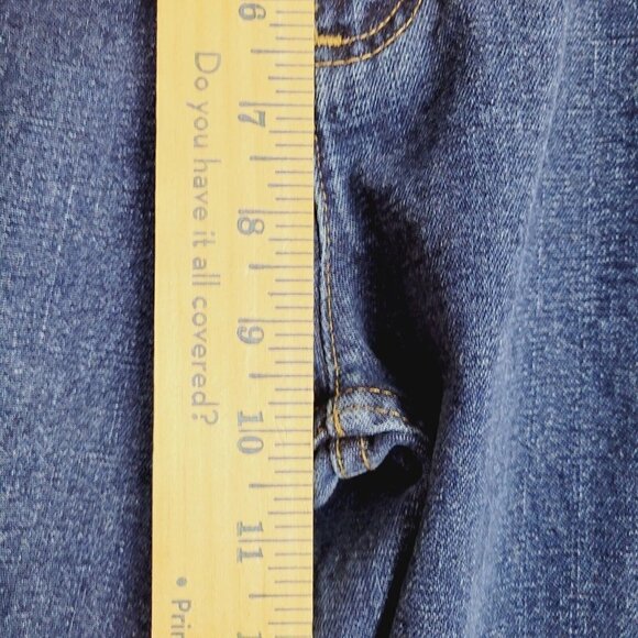 Vintage DKNY Sz 6 Women's Straight Jeans Med Wash Mid Rise Y2K No Stretch EUC - Picture 8 of 10